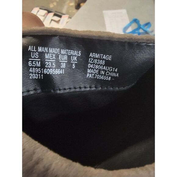 Bongo Womens Armitage 20311 Taupe Leather Mid Calf Pull On Slouch Boots Sz 6.5 M - Picture 9 of 9